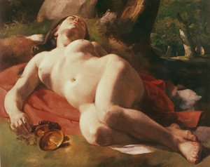 La Bacchante, kolem 1844-47